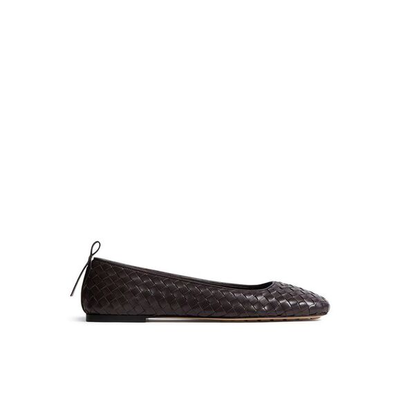 BOTTEGA VENETA Shoes - Bottega Veneta Women Charlotte Leather Ballet Flats